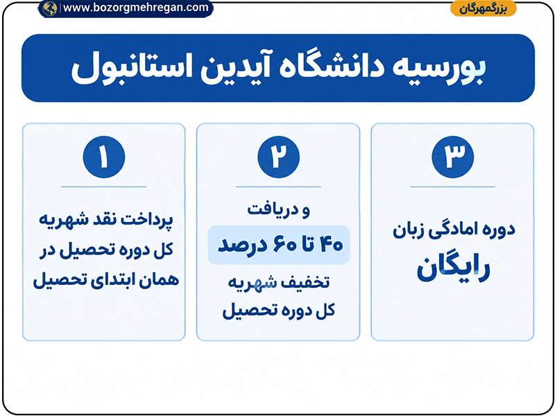 بورسیه دانشگاه ایدین