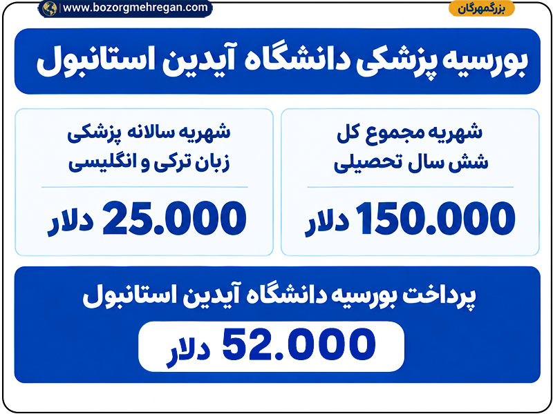 بورسیه پزشکی دانشگاه ایدین